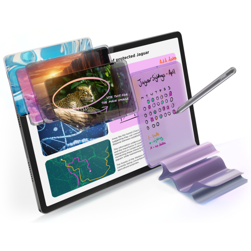 Lenovo Idea Tab Pro Mediatek 256 GB 32,3 cm (12.7″) 8 GB Wi-Fi 6E (802.11ax) Android 14 Gris