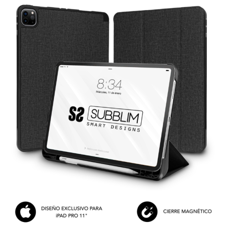 SUBBLIM Funda Tablet Shock Case iPad Pro 11” 2021/20/18 Negro