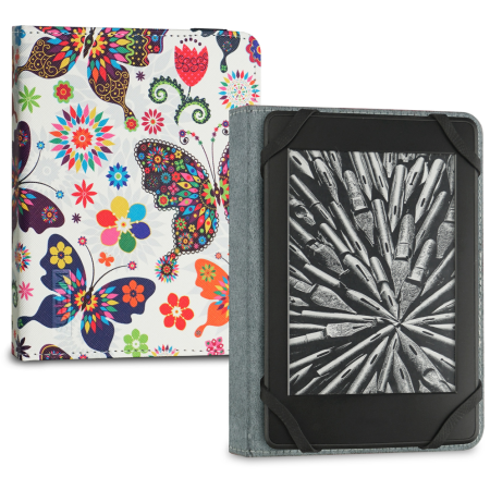 SUBBLIM Funda Libro Electrónico Clever Ebook Case 6″ Mariposas