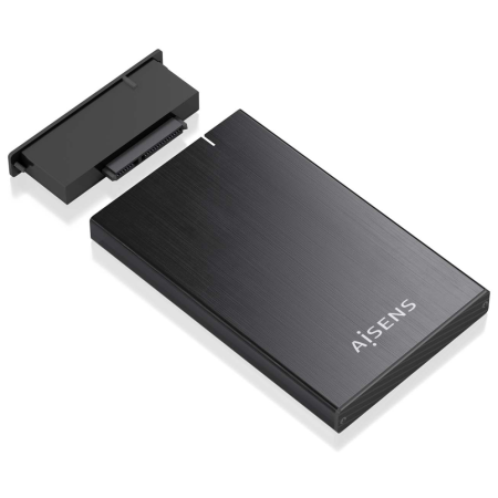 AISENS ASE-2527B caja para disco duro externo Carcasa de disco duro/SSD 2.5″