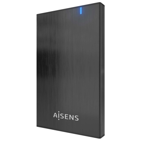 AISENS ASE-2527B caja para disco duro externo Carcasa de disco duro/SSD 2.5″