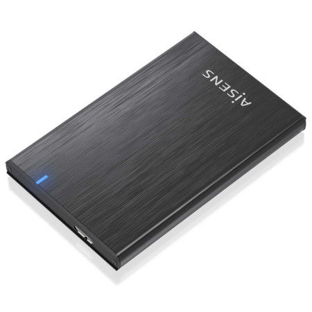 AISENS ASE-2528B caja para disco duro externo Carcasa de disco duro/SSD 2.5″