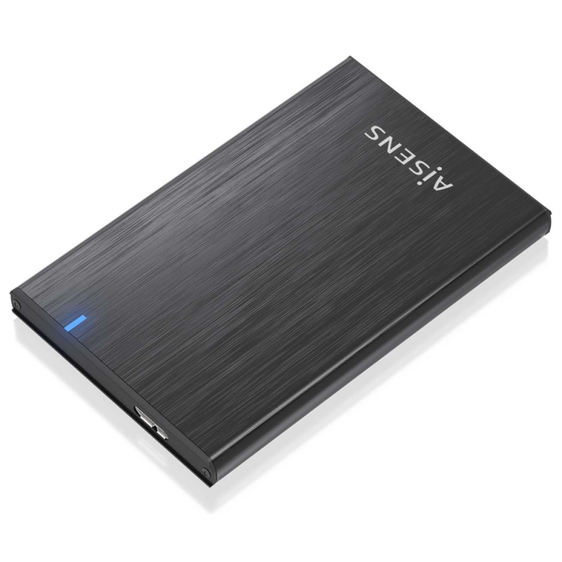 AISENS ASE-2528B caja para disco duro externo Carcasa de disco duro/SSD 2.5″