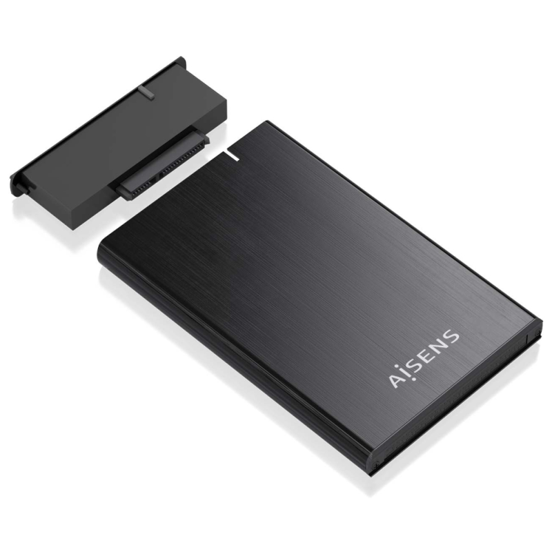 AISENS ASE-2528B caja para disco duro externo Carcasa de disco duro/SSD 2.5″