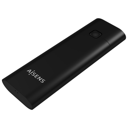 AISENS Caja Externa M.2 (NGFF) ASM2-020B NVMe a USB3.2 GEN2, Negra