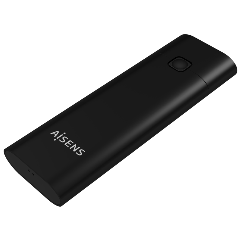 AISENS Caja Externa M.2 (NGFF) ASM2-020B NVMe a USB3.2 GEN2, Negra