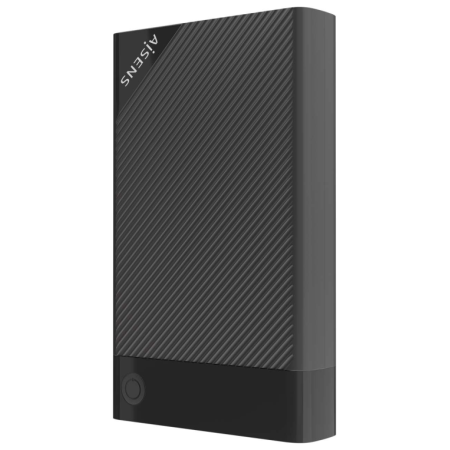 AISENS ASE-3529B caja para disco duro externo Caja de disco duro (HDD) Negro 3.5″