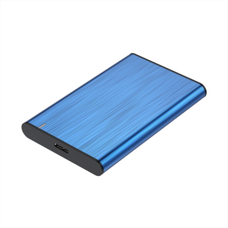AISENS Caja Externa 2,5″ ASE-2525BLU 9.5mm SATA a USB 3.0/USB3.1 Gen1, Azul