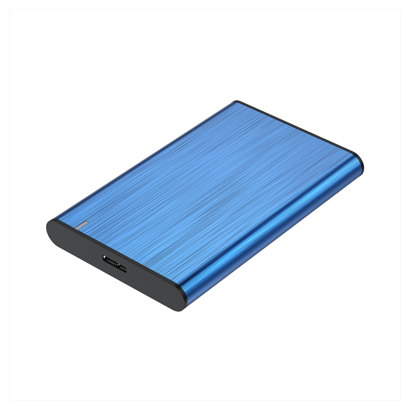 AISENS Caja Externa 2,5″ ASE-2525BLU 9.5mm SATA a USB 3.0/USB3.1 Gen1, Azul