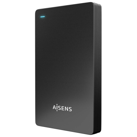 AISENS ASE-2542B caja para disco duro externo Caja de disco duro (HDD) Negro 2.5″