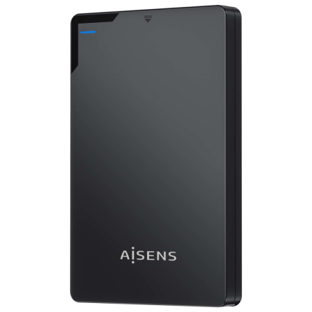 AISENS Caja Externa 2,5? 9.5mm SATA a USB 3.0/USB3.1 Gen1, Negra
