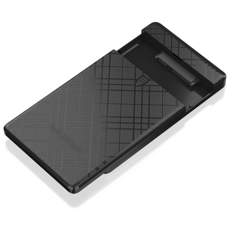 AISENS ASE-2522B caja para disco duro externo Carcasa de disco duro/SSD Negro 2.5″