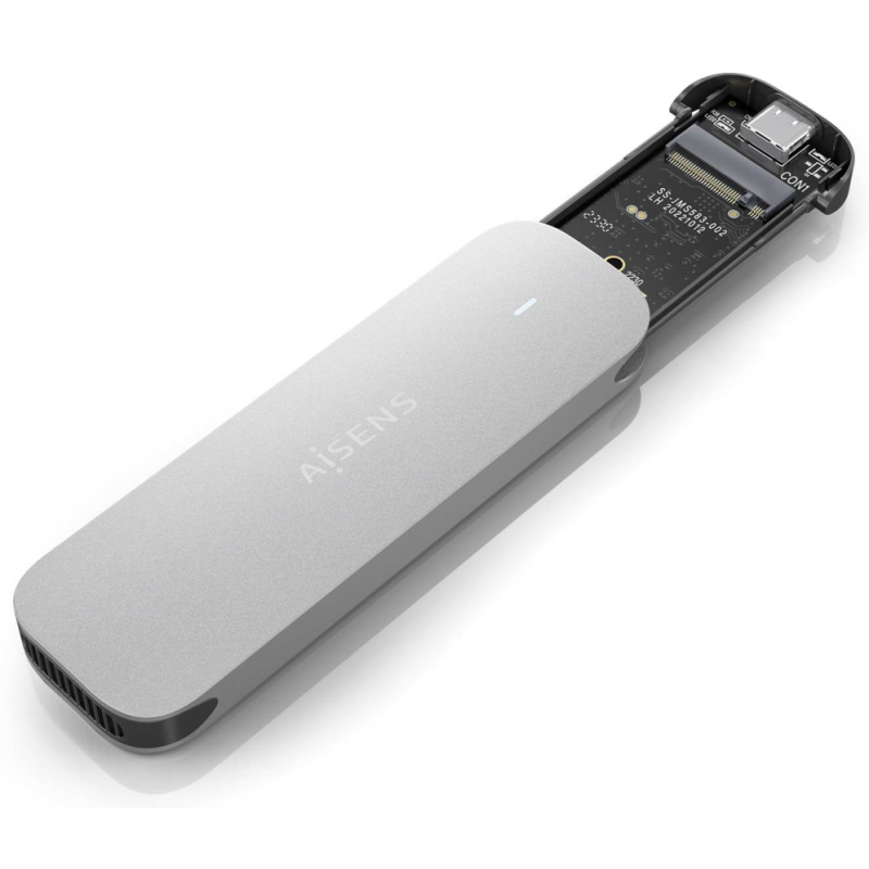 AISENS ASM2-025SL caja para disco duro externo Caja externa para unidad de estado sólido (SSD)