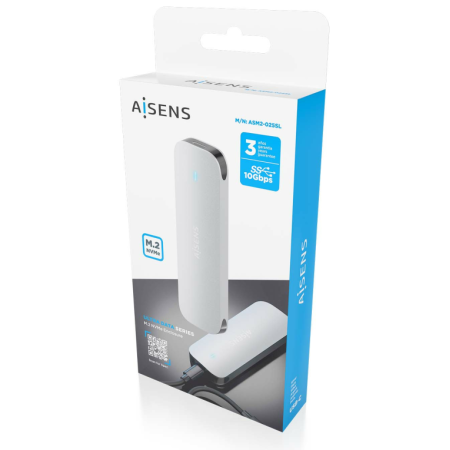 AISENS ASM2-025SL caja para disco duro externo Caja externa para unidad de estado sólido (SSD)
