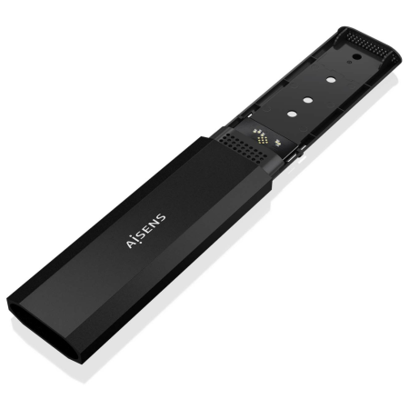 AISENS ASM2-028B caja para disco duro externo Caja externa para unidad de estado sólido (SSD) Negro
