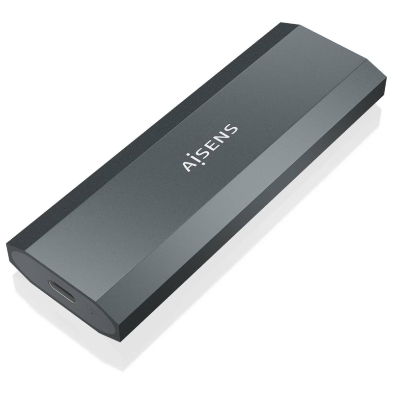 AISENS ASM2-029GR caja para disco duro externo Caja externa para unidad de estado sólido (SSD)