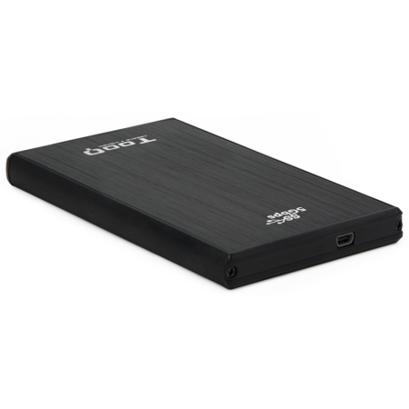 TooQ TQE-2522B caja para disco duro externo Caja de disco duro (HDD) Negro 2.5″