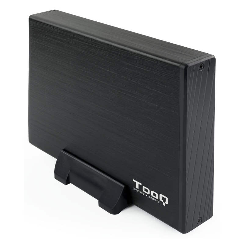 TooQ TQE-3527B caja para disco duro externo Caja de disco duro (HDD) Negro 3.5″