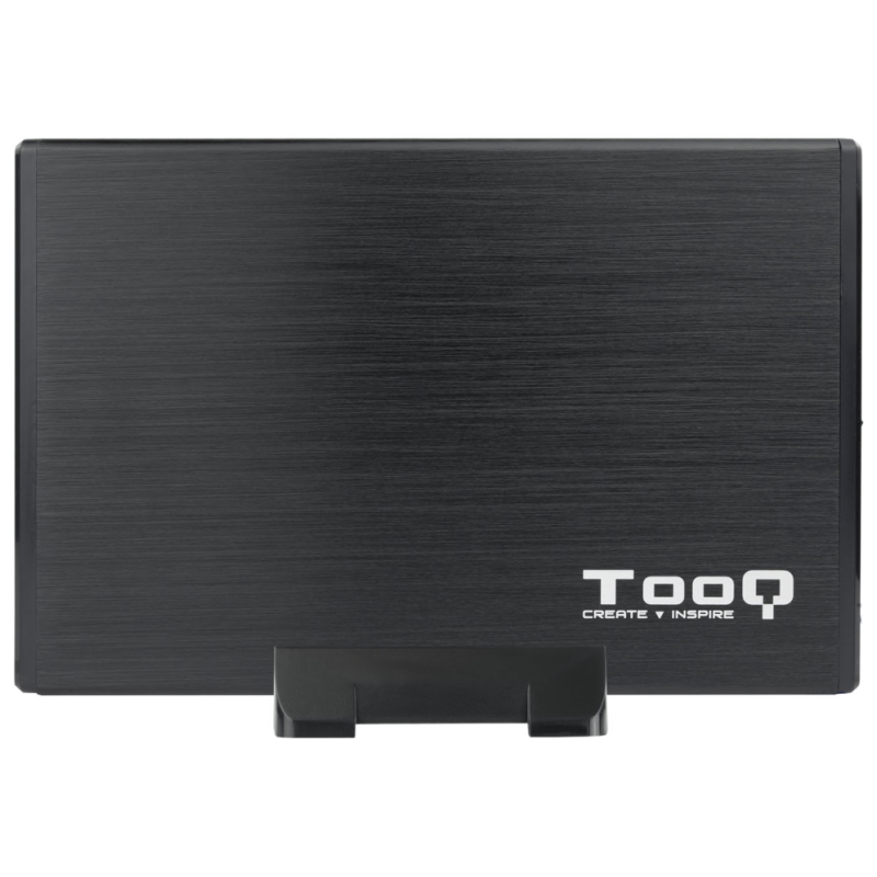 TooQ TQE-3527B caja para disco duro externo Caja de disco duro (HDD) Negro 3.5″