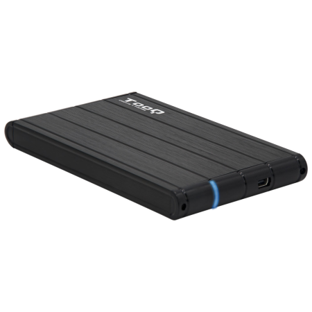 TooQ TQE-2530B caja para disco duro externo Caja de disco duro (HDD) Negro 2.5″