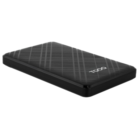 TooQ Caja Externa para Discos de 2,5” HDD/SSD, Negro