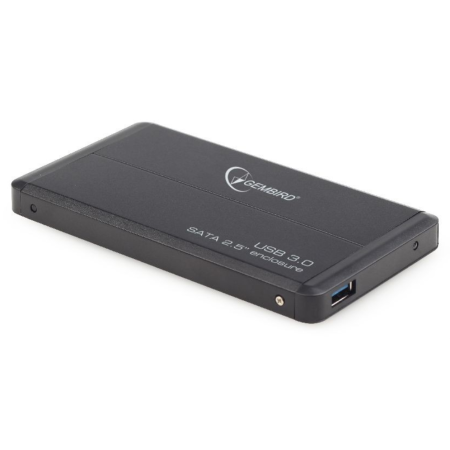 Gembird EE2-U3S-2 caja para disco duro externo Caja de disco duro (HDD) Negro 2.5″