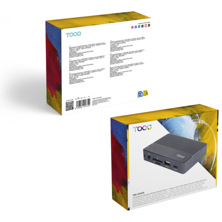 TooQ Caja externa para SSD M.2 NVMe/SATA + HUB USB-C 3.2 Gen2 con 2x USB-A 3.1 + 1x USB-A 2.0 + USB-C 3.2 Gen2 + HDMI 2.0 + RJ45