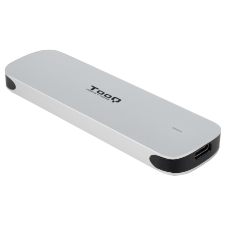 TooQ Caja Externa para SSD M.2 NGFF, Plata