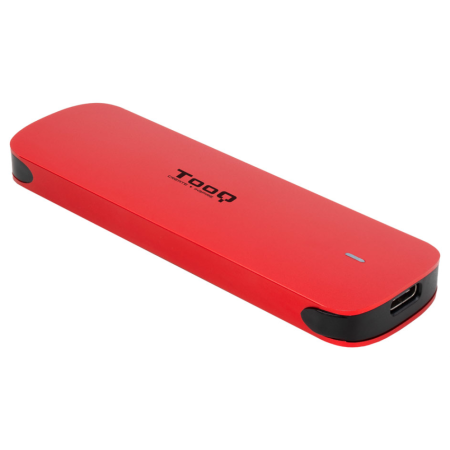 TooQ Caja externa para SSD M.2 NVMe, Rojo