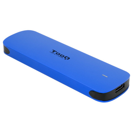 TooQ Caja externa para SSD M.2 NVMe, Azul