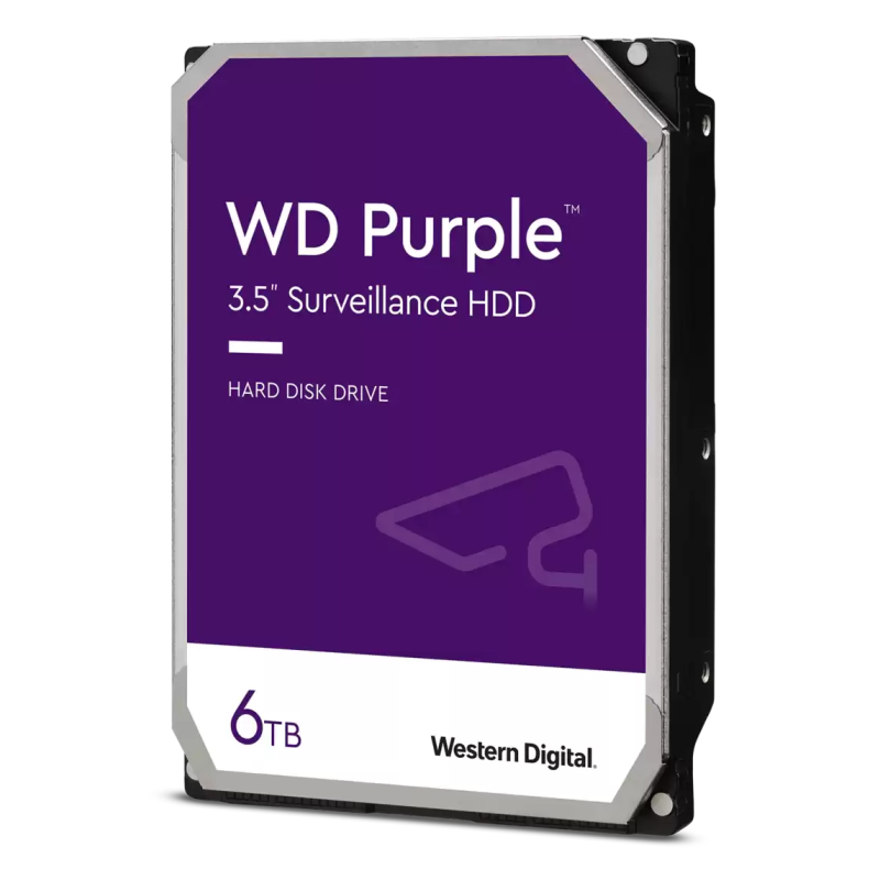 Western Digital Purple disco duro interno 6 TB 5400 RPM 256 MB 3.5″ Serial ATA III