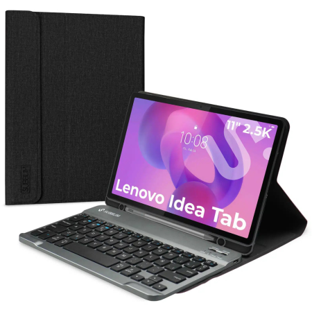 SUBBLIM Funda Tablet Keytab Pro BT Compatible con Lenovo Idea Tab Negro 11″ Teclado BT