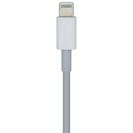 AISENS Cable USB 2.0 USB-? A Lightning PD 2A, Lightning/M-USB-?/M, Blanco, 2.0m