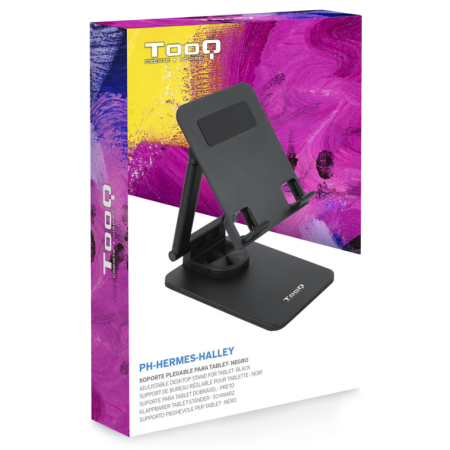 TooQ Soporte de Sobremesa Ajustable para Móvil o Tablet de hasta 12,9”