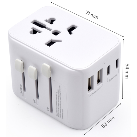 Ewent EW1470 cargador de dispositivo móvil Blanco