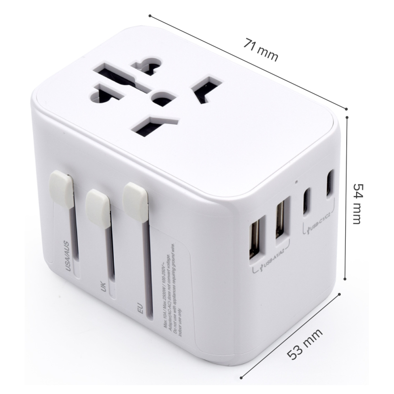 Ewent EW1470 cargador de dispositivo móvil Blanco
