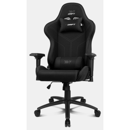 DRIFT DR110BK silla para videojuegos Butaca para jugar Asiento acolchado Negro