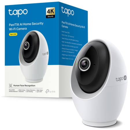 TP-Link Tapo C260 Cámara de seguridad IP Interior 3840 x 2160 Pixeles Techo/Pared/Escritorio