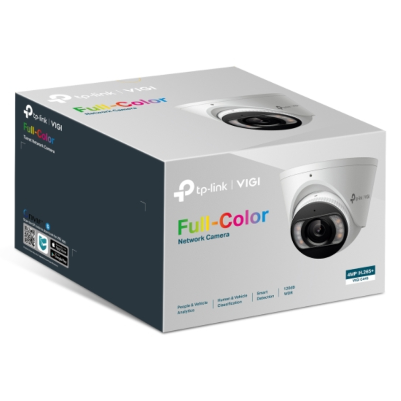 TP-Link VIGI C445 Torreta Cámara de seguridad IP Interior y exterior 2688 x 1520 Pixeles Techo/pared