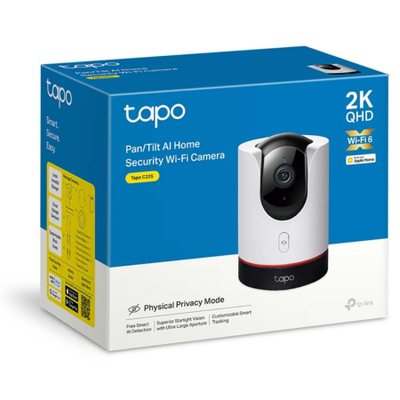 TP-Link Tapo C225 Torre Cámara de seguridad IP Interior 2560 x 1440 Pixeles Escritorio