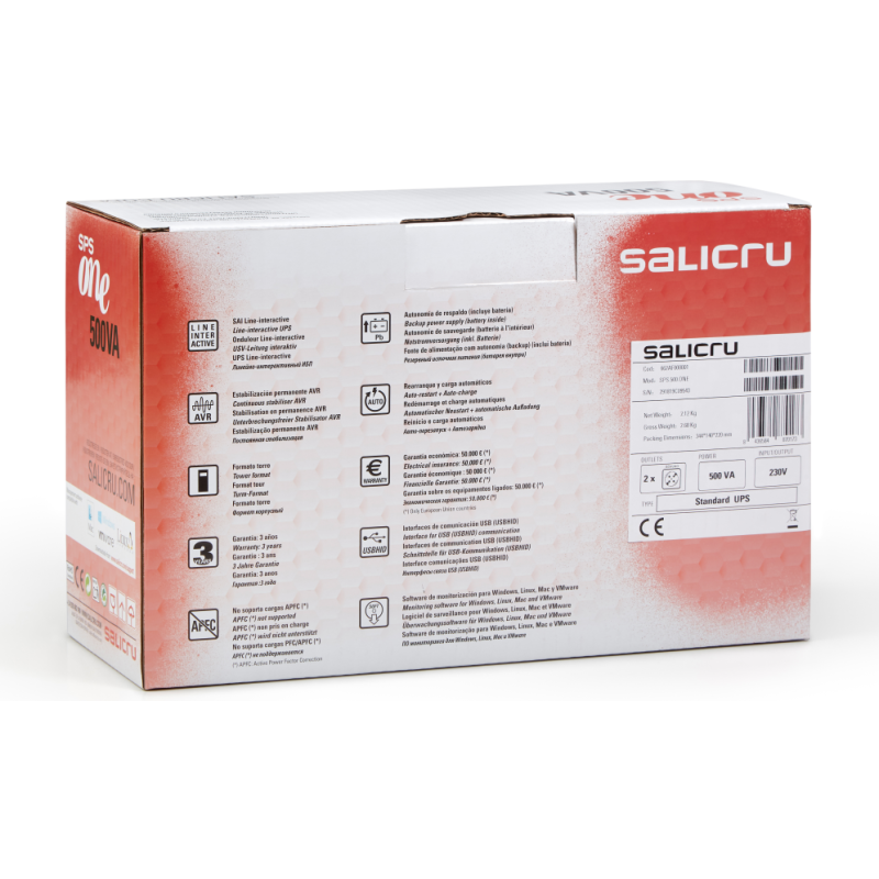 Salicru SPS 700 ONE IEC