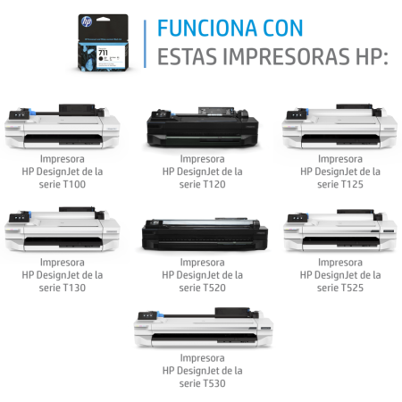 HP Pack de ahorro de 3 cartuchos de tinta DesignJet 711 magenta de 29 ml