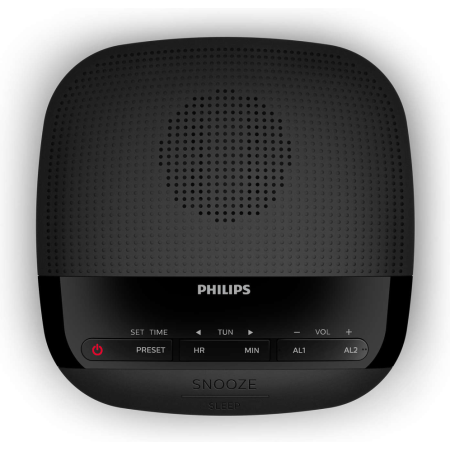 Philips TAR3205/12 radio Reloj Digital Negro