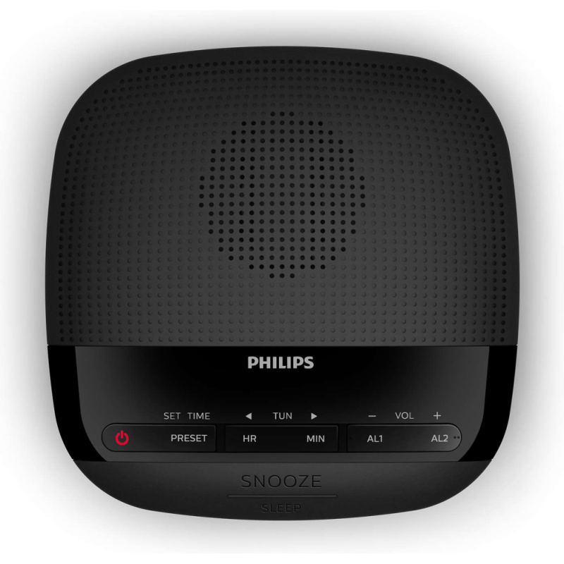 Philips TAR3205/12 radio Reloj Digital Negro