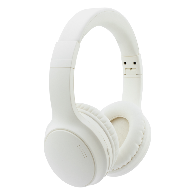 CoolBox AURICULARES BLUETOOTH 5.3 AIR40 CANCELACION RUIDO ANC BEIGE DIADEMA PLEGABLES