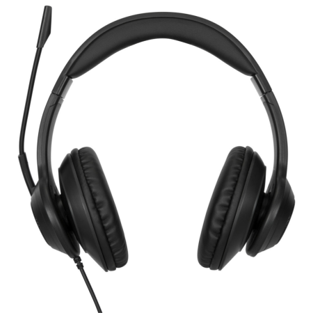 Targus AEH102GL auricular y casco Auriculares Alámbrico Diadema Llamadas/Música USB tipo A Negro