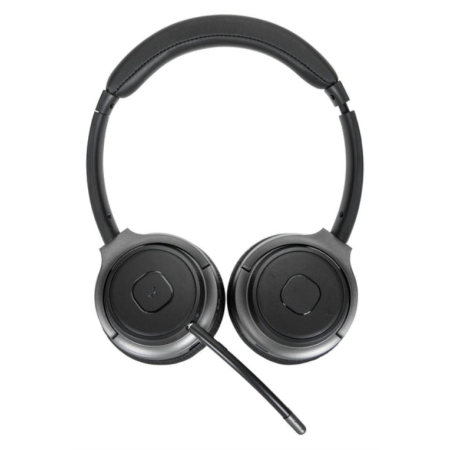 Targus AEH104GL auricular y casco Auriculares Inalámbrico y alámbrico Diadema Llamadas/Música USB Tipo C Bluetooth Negro