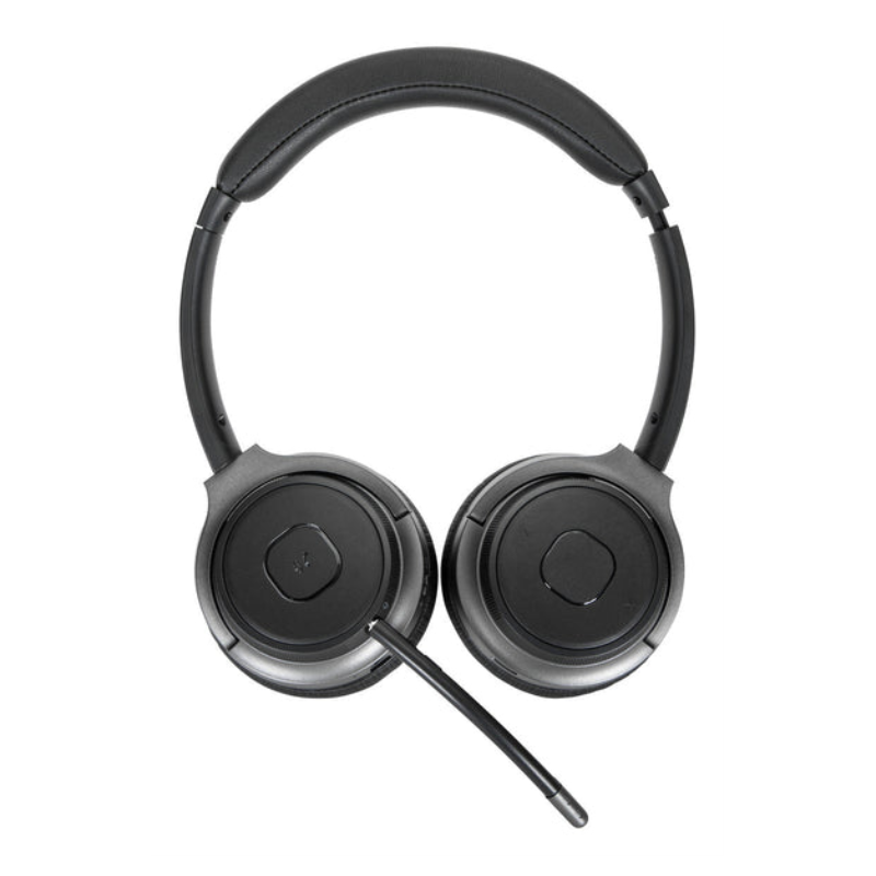 Targus AEH104GL auricular y casco Auriculares Inalámbrico y alámbrico Diadema Llamadas/Música USB Tipo C Bluetooth Negro