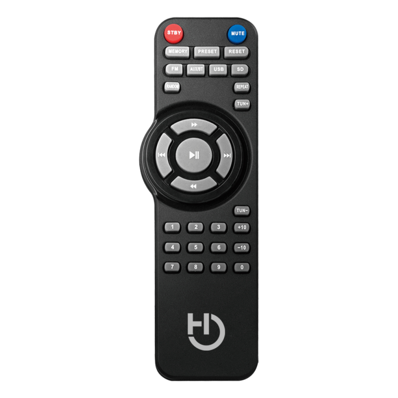 Hiditec H400 conjunto de altavoces 40 W Universal Negro 2.1 canales Bluetooth