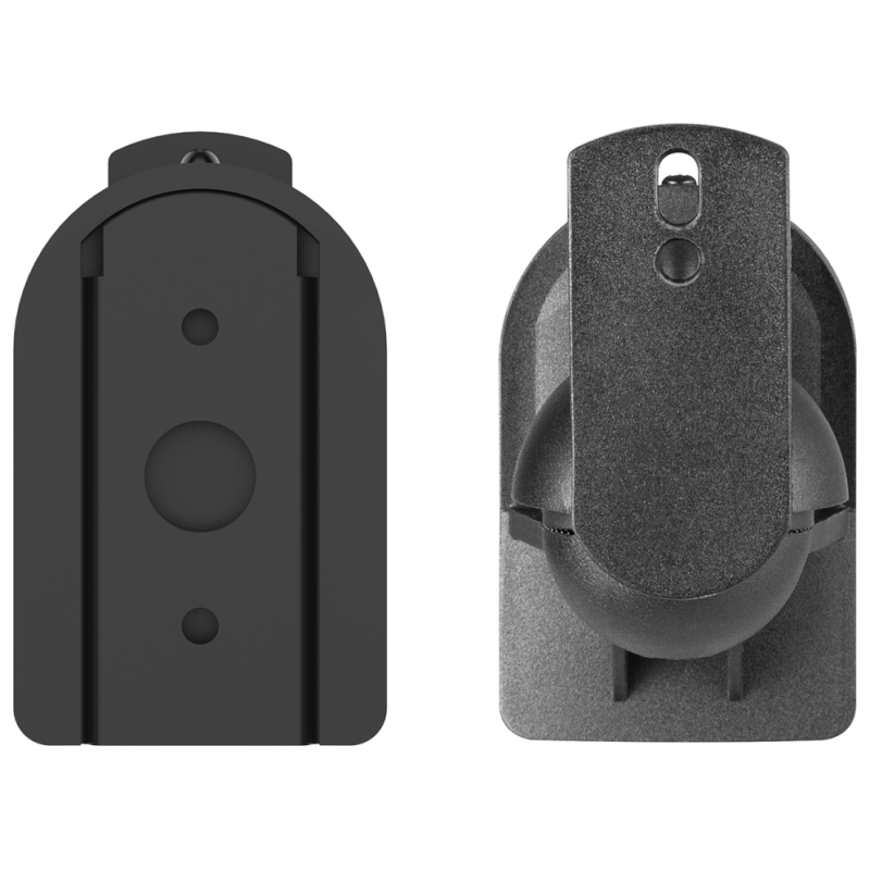 AISENS Soporte Universal De Pared Giratorio E Inclinable Para Altavoces, Negro